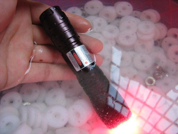 100mW~200mW 660nm Red laser pointer Water-proof